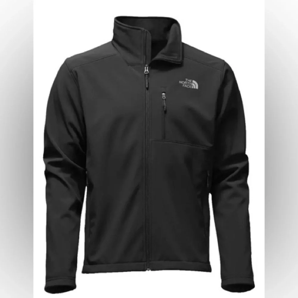 The North Face Jacket Men’s XL Black ANKU Windwall Zip Up Fleece Coat